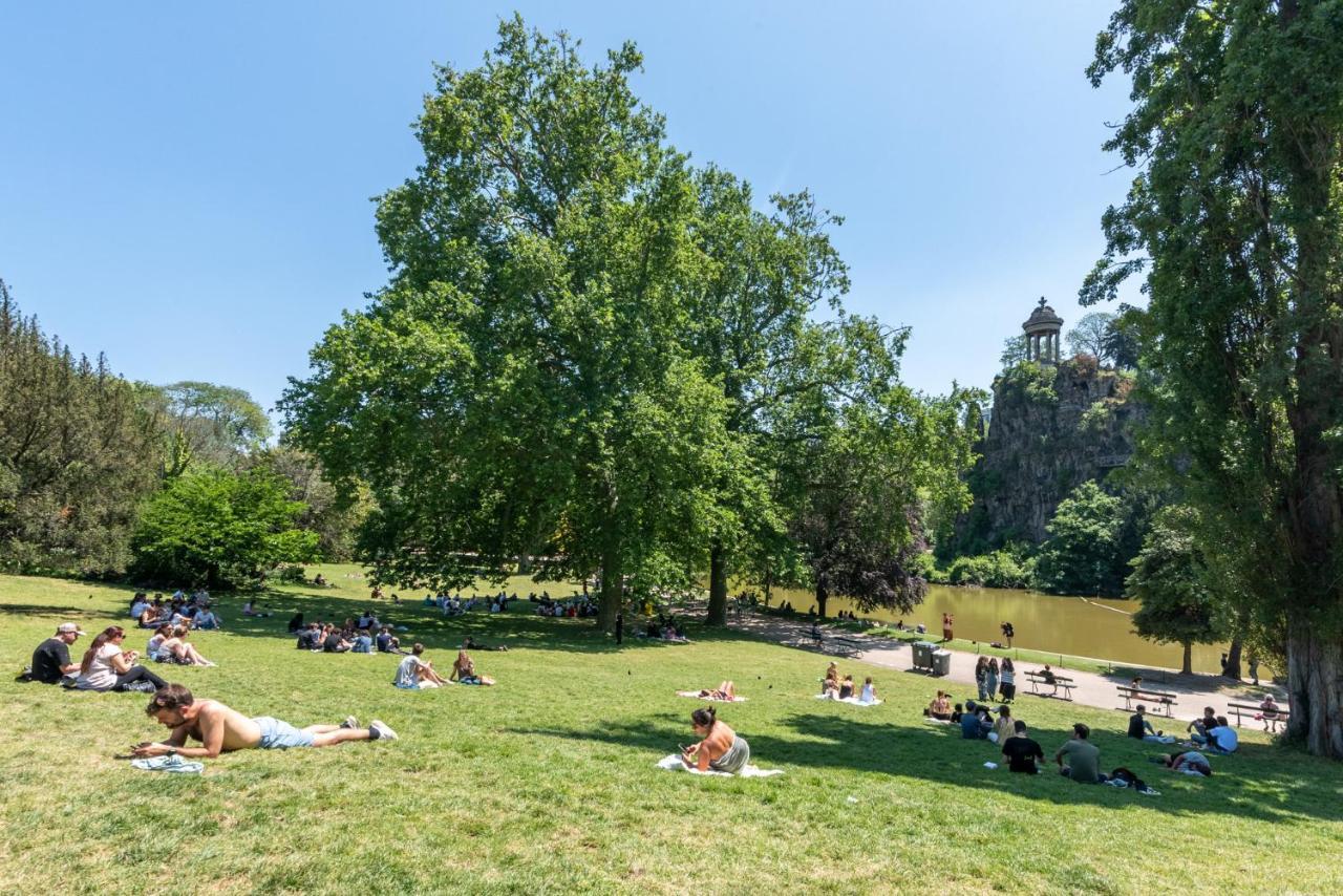 Nets Inn Apartments - Buttes Chaumont C Paris Exteriör bild